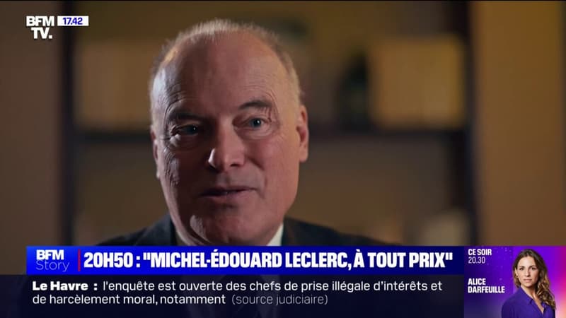 LIGNE ROUGE - Renaud Dutreil, ancien ministre des PME, analyse le discours de Michel-Édouard Leclerc