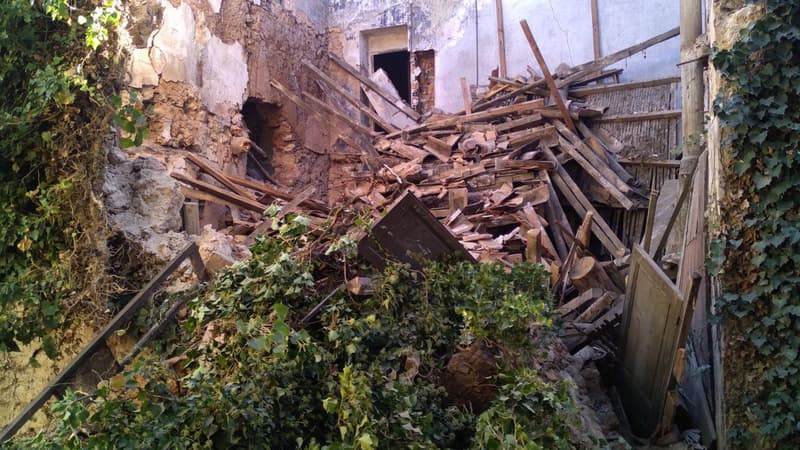 Var: une maison non-habitée s'effondre à Salernes, aucun blessé à déplorer