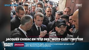#Magnien, la chronique des réseaux sociaux : Jacques Chirac en tête des "mots clés" Twitter - 23/01