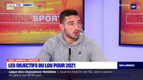 Top 14, Coupe d'Europe.... Baptiste Couilloud, demi de mêlée du Lou Rugby, évoque les objectifs du club