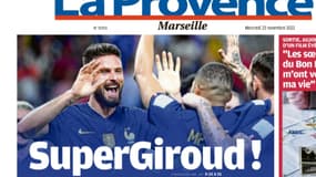 La une de La Provence