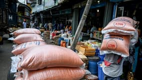 Un marché de Colombo, le 28 mars 2022 au Sri Lanka