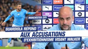 Manchester City : La réponse de Guardiola sur les accusations d’exhibitionnisme visant Walker