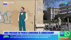 Une fresque de Pablo Longoria à Longchamp