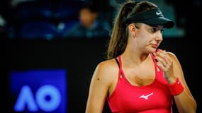 Océane Dodin à l'Open d'Australie, le 22 janvier 2024.