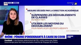 Rhône : pénurie d'enseignants à cause du Covid