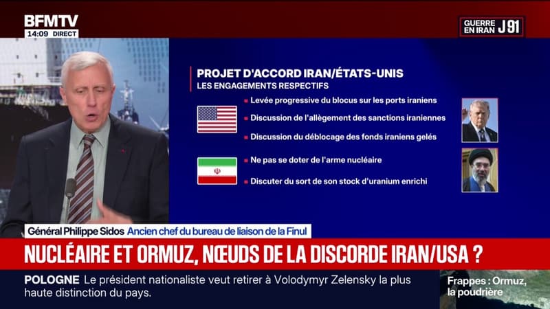 Détroit d'Ormuz miné: "L'Iran place ses pions", analyse Général Philippe Sidos, ancien chef du bureau de liaison de la Finul