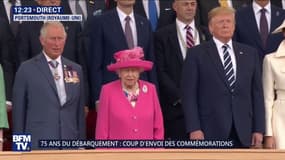 D-Day: début des commémorations en présence de la reine Elisabeth II, d'Emmanuel Macron et de Donald Trump