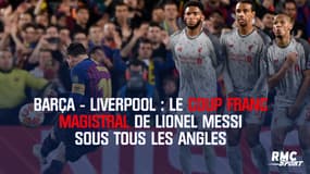 Barça - Liverpool : le coup franc magistral de Lionel Messi sous tous les angles
