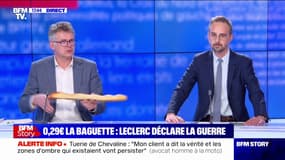 "C'est assez désastreux": Philippe Heusele dénonce la baguette de pain à 29 centimes chez Leclerc