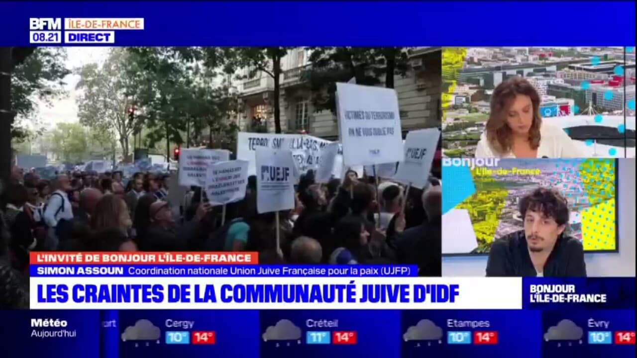 L'Union juive française pour la paix demande au gouvernement de