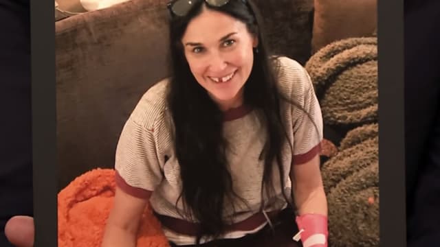Demi Moore, un sourire presque parfait