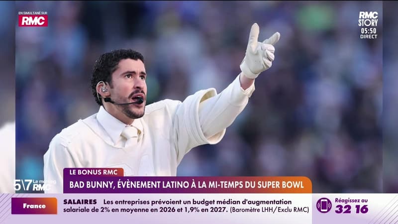 Le bonus RMC : Bad Bunny, événement latino à la mi-temps du Super Bowl - 09/02