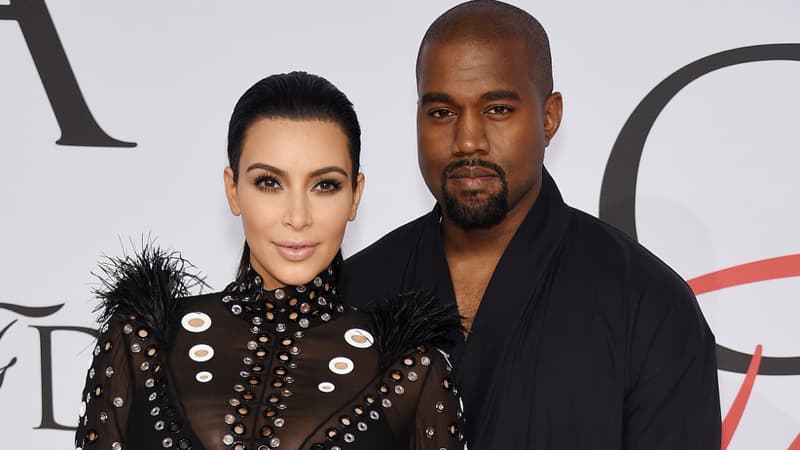 Kim Kardashian et Kanye West aux CFDA Fashion Awards à New York en juin dernier.