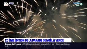 Alpes-Maritimes: la 20e édition de la parade de Noël s'est tenue samedi à Vence