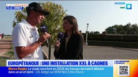 L'Eurorpétanque : une installation XXL à l'hippodrome de Cagnes