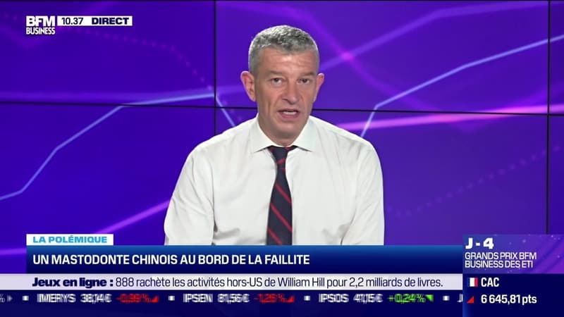 Nicolas Doze: Un mastodonte chinois au bord de la faillite - 09/09