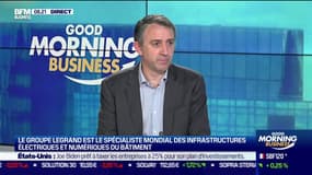 Benoît Coquart, directeur général du groupe Legrand, était l'invité ce vendredi matin de Good Morning Business sur BFM Business.