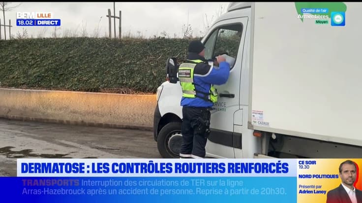 Dermatose : les contrôles routiers renforcés