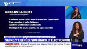 Nicolas Sarkozy s'est vu retirer son bracelet électronique 