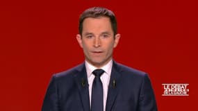 Benoît Hamon lors du débat de la primaire. 