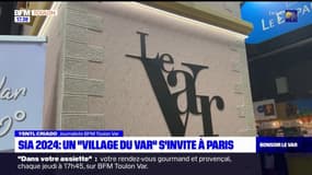 Var: un village typique reconstitué au Salon de l'Agriculture de Paris