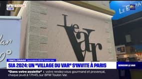 Var: un village typique reconstitué au Salon de l'Agriculture de Paris