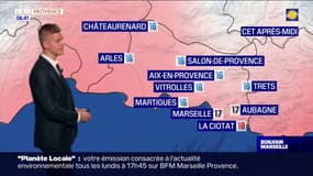 Météo Bouches-du-Rhône: quelques nuages passagers, 17°C à Marseille l'après-midi