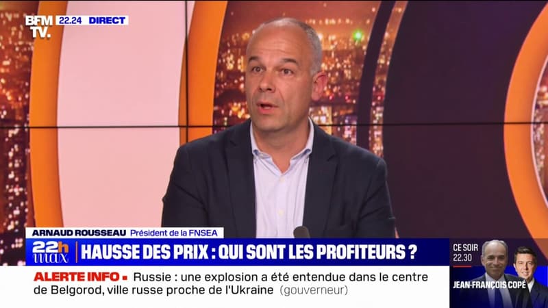 Arnaud Rousseau (FNSEA): 