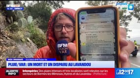 Orages dans le Var: la départementale 559 coupée entre Lavandou et Cavalière