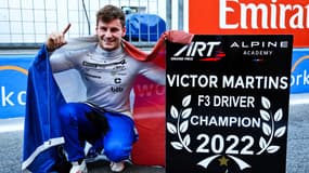 Victor Martins sacré champion du monde en Formule 3.