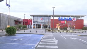 Le supermarché Super U d'Onet-le-Château, dans l'Aveyron