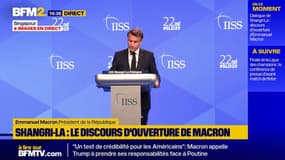 Emmanuel Macron dénonce "un défi avec des pays révisionnistes" qui veulent imposer par la force