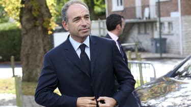 Le président de l'UMP Jean-François Copé appelle ses militants à "participer en masse" à la manifestation contre le mariage homosexuel prévue dimanche à Paris pour montrer que son parti mènera le combat jusqu'au bout. /Phot oprise le 27 septembre 2012/REU
