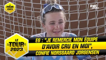 Tour de France femmes (E6) : "Je remercie mon équipe d'avoir cru en moi", confie Norsgaard Jorgensen après sa victoire