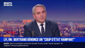 Xavier Bertrand "souhaite" qu'Emmanuel Macron "puisse aller au bout de son mandat"