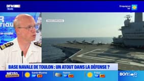 Toulon: le commandant de la base navale fait le point sur la modernisation du site