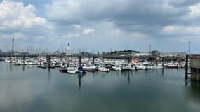 Le port de plaisance de Dunkerque en juin 2022.
