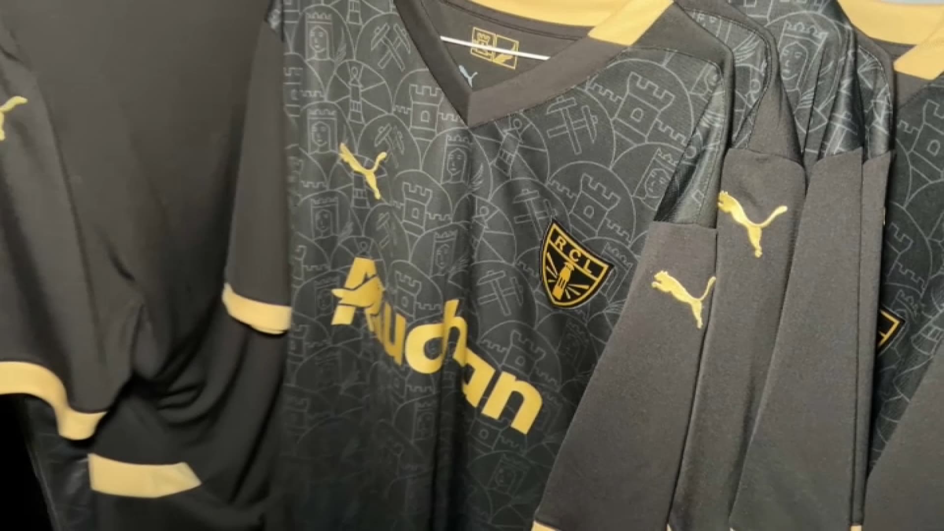 Le maillot du RC Lens pour la Sainte-Barbe 2024