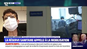 La responsable de la réserve sanitaire à Santé Publique France appelle à la mobilisation