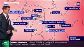 Météo Paris-Île-de-France: des risques d'orages et d'averses tout au long de la journée, 21°C à Paris et Pontoise