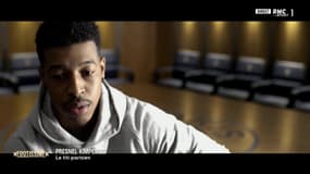 PSG - Le premier entraînement professionnel de Kimpembe