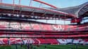 L'Estadio da Luz, stade de Benfica, avant le quart de finale aller de Ligue Europa, 10 avril 2024