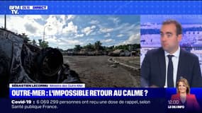 Sébastien Lecornu sur les Outre-mer: "Je vais y aller, (...) mais il faut rétablir l'ordre"