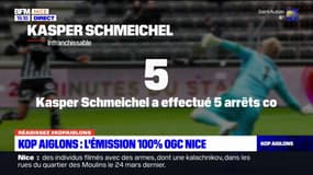 OGC Nice-Angers: cinq arrêts pour Kasper Schmeichel