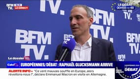 Européennes: "Je veux continuer à amplifier l'espoir qu'on a réussi à faire se lever" déclare Raphaël Glucksmann