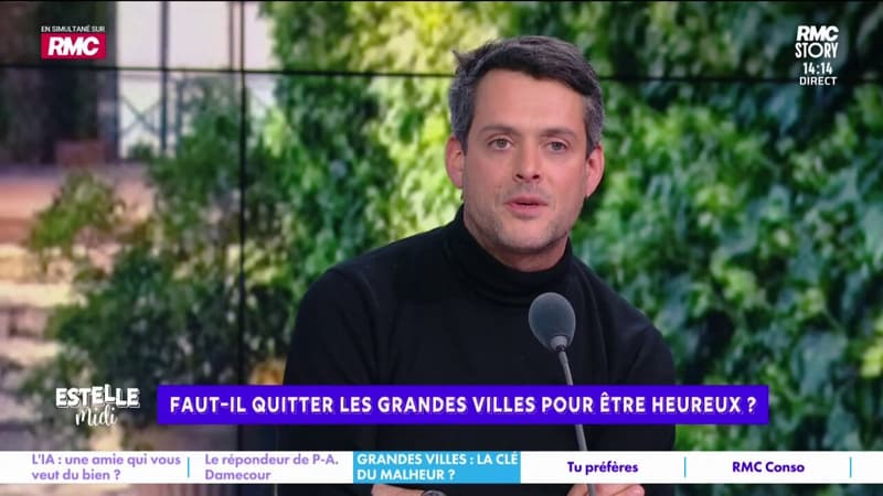 Faut-il quitter les grandes villes pour être heureux? "Je n'attends que ça. Je rêve que d'une chose, c'est de me barrer de Paris" , déclare Baptiste des Montiers