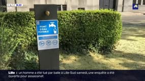 Canicule: dix fontaines d'eau potable installées à Lille