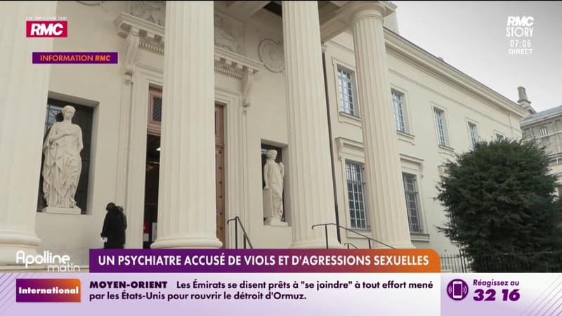 Info RMC : un psychiatre placé en garde à vue puis mis en examen la semaine dernière