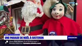 Alpes-de-Haute-Provence: avec le père Noël et le lutin de Sisteron